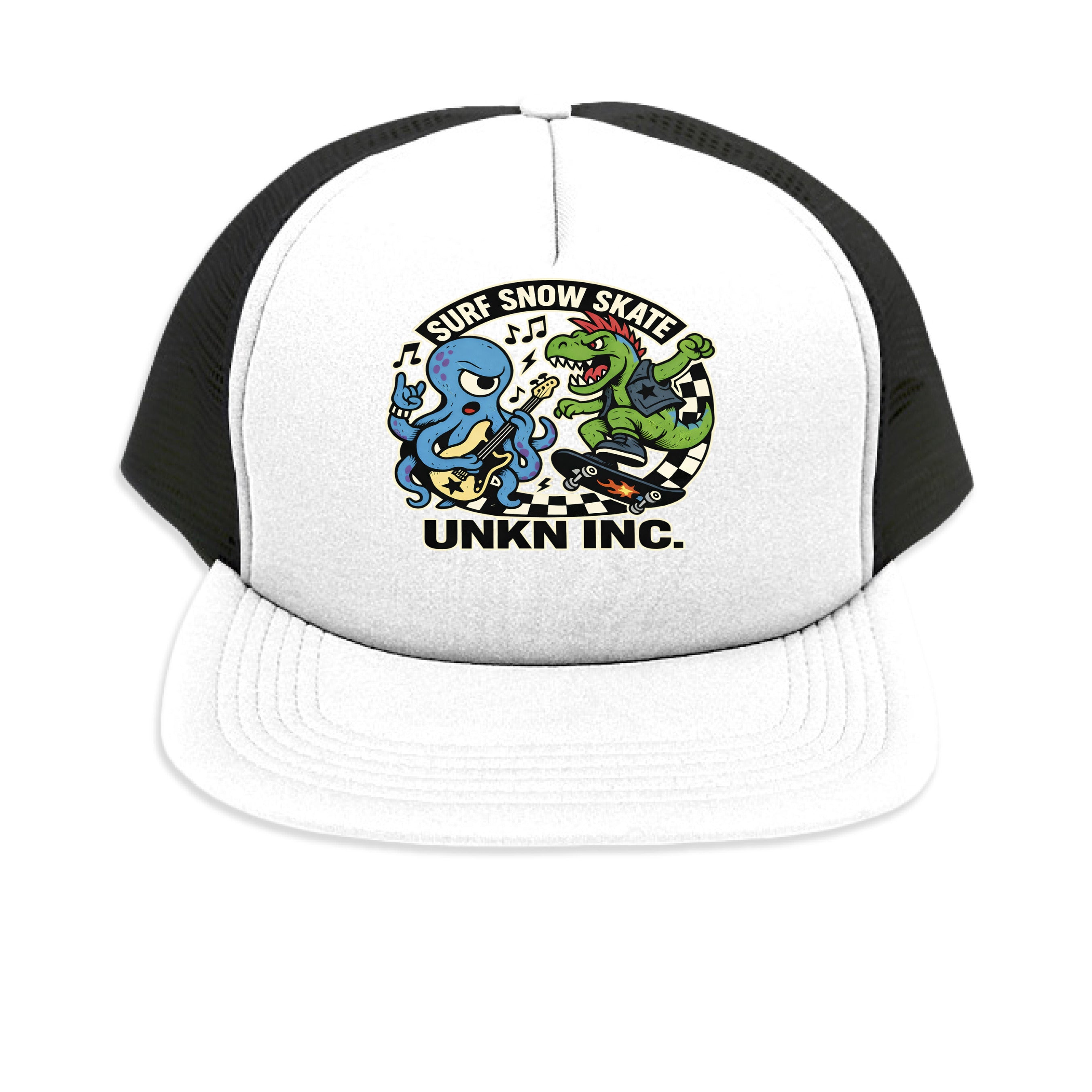 WHITE / BLACK - FRONT