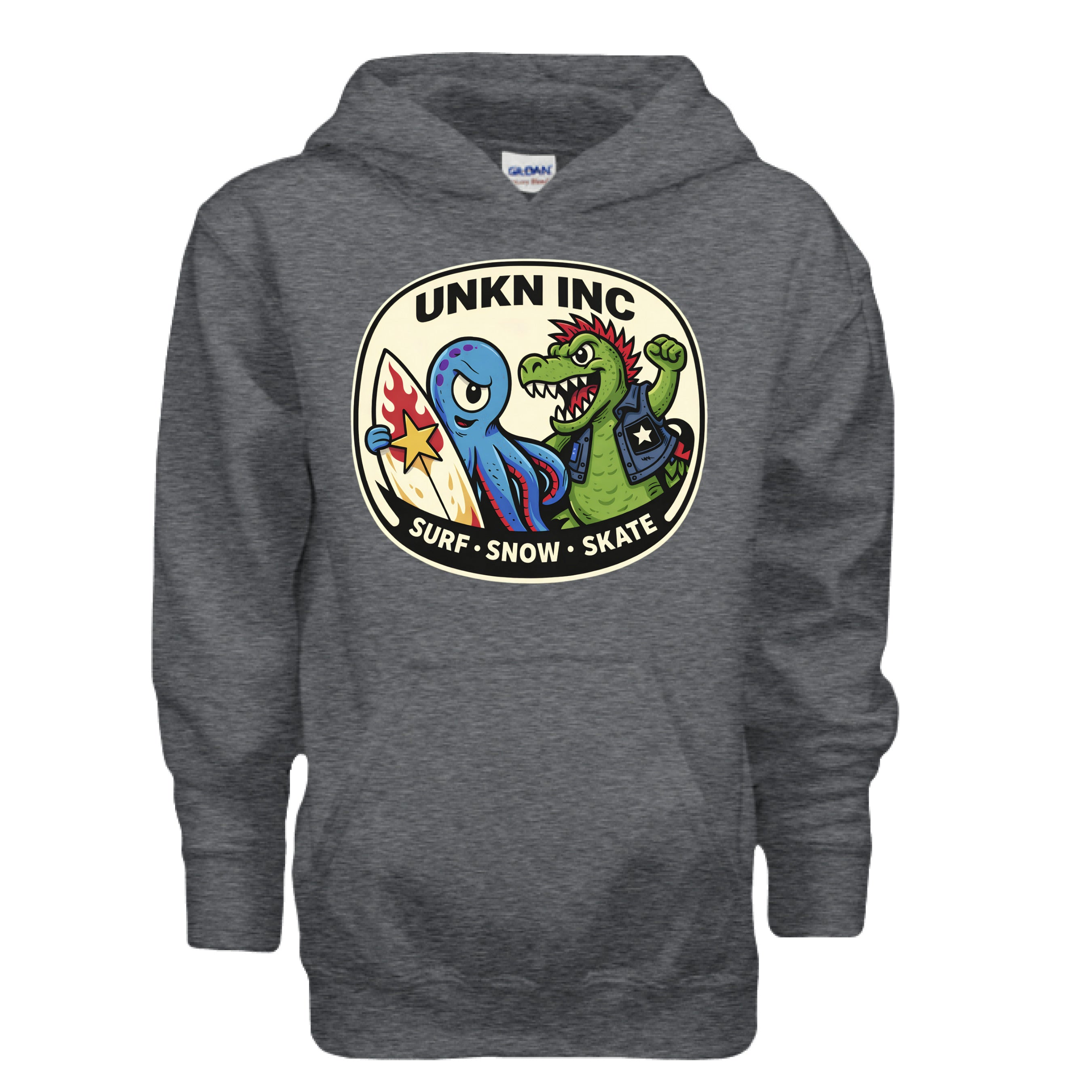 DARK HEATHER - FRONT