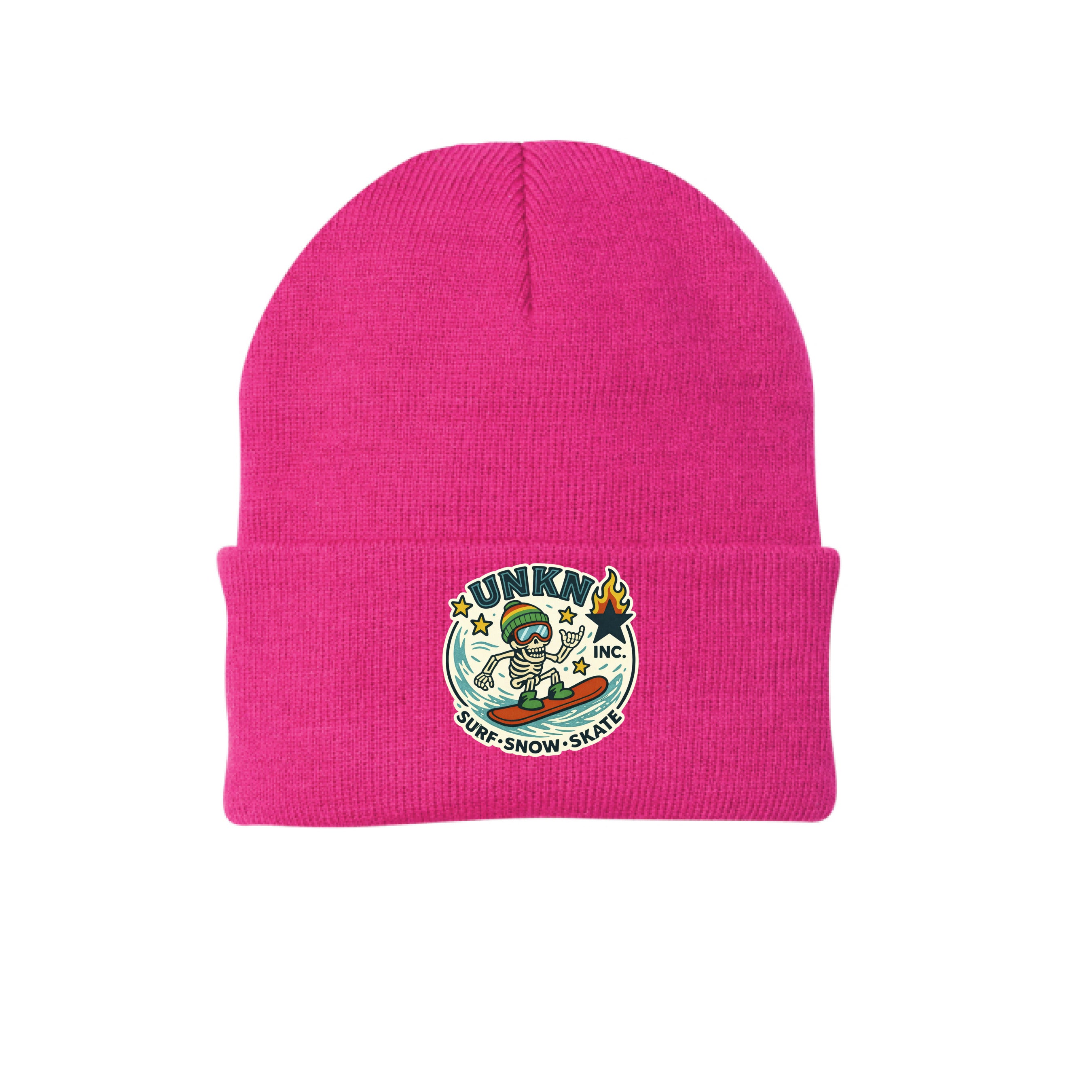 Neon Pink Glo - FRONT