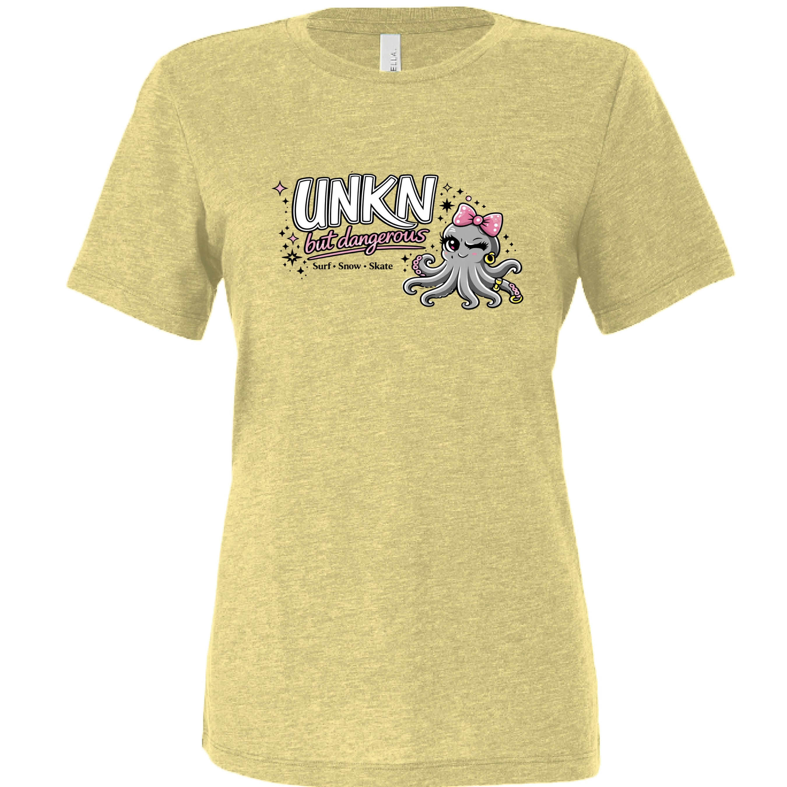 Pale Yellow Triblend - FRONT